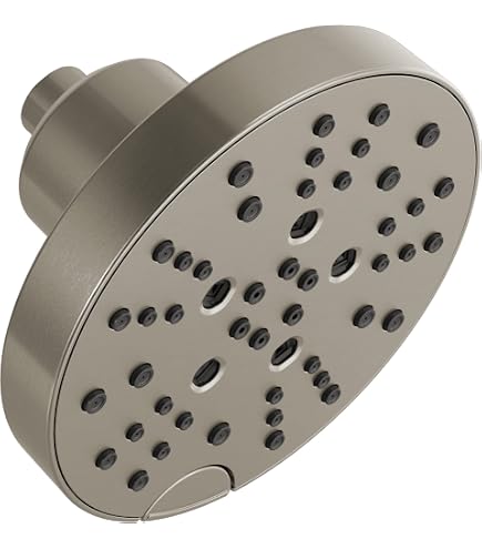 Delta Faucet Duschkopf RP70175CZ – Einfache Einstellung, Wassersparend, In Champagne Bronze