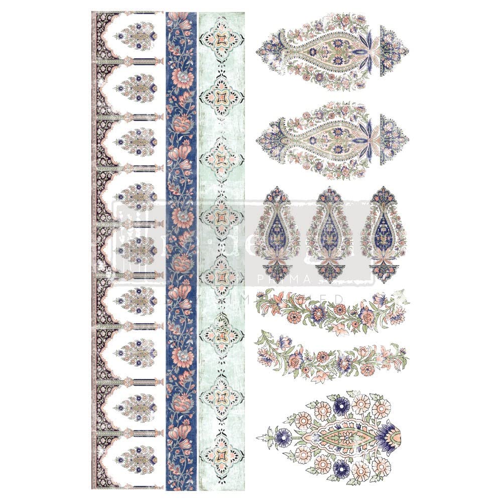 Prima Marketing Redesign Decor Transfers, Elegant Accents