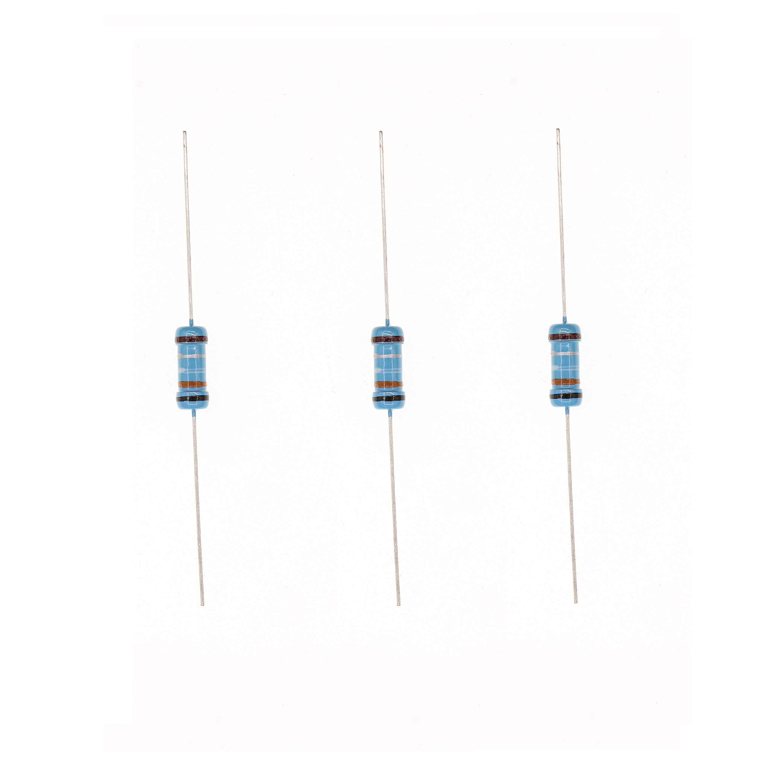 HUABAN 100PCS 1 Watts 1W 0R39 0.39 Ohm 1% Metal Film Resistor