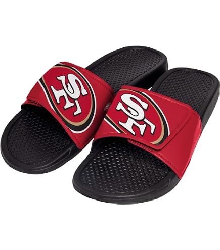 New York Giants NFL Men\'s GEL Slide On Shower Sandals Slides Foco NFL New York Giants Mens Sport Shower Gel Slide Flip Flop  main image 3