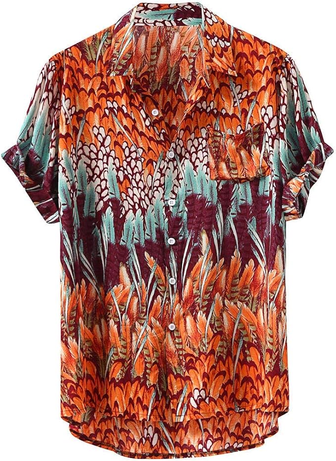 maglietta hawaiana uomo