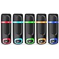 RAOYI 5 Pack 32GB Flash Drive, USB 3.0 High Speed Memory Stick Thumb Drive Jump Drive Zip Drive for Data Storage and Backup (Multicolor)