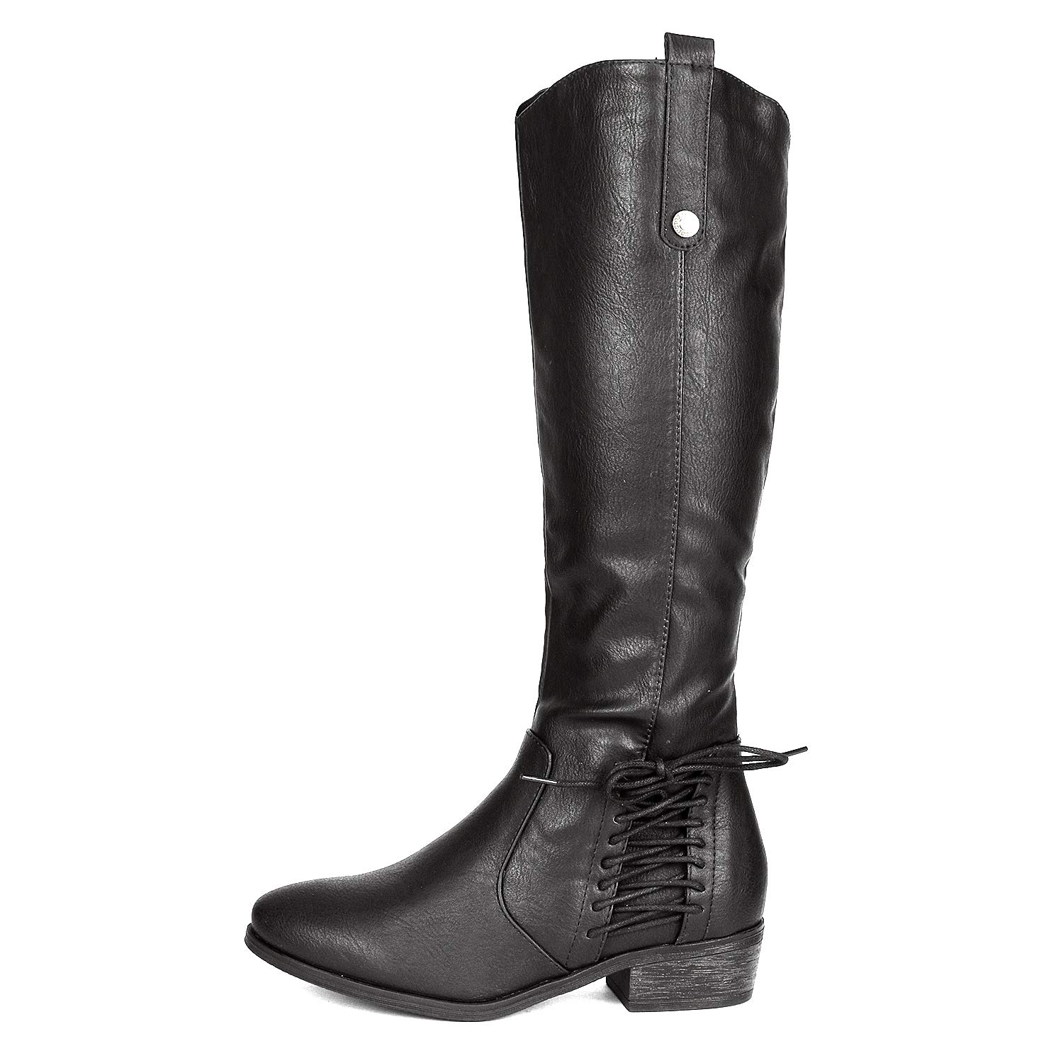 DREAM PAIRS Women's Acker Black Knee High Boots Size 7.5 B(M) US - Image 3
