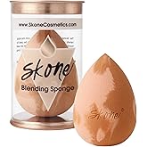 Skone Cosmetics Blending Sponge - Makeup Sponge Applicator for Blending Foundation- Flawless Foundation Beauty Sponge - Makeup Sponges - Makeup Blender Sponge - Beauty Blender Sponge