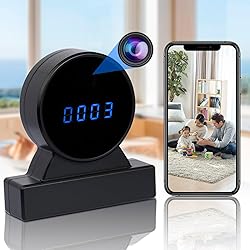 LIBREFLY Full HD 1080P Camera Clock - WiFi Mini