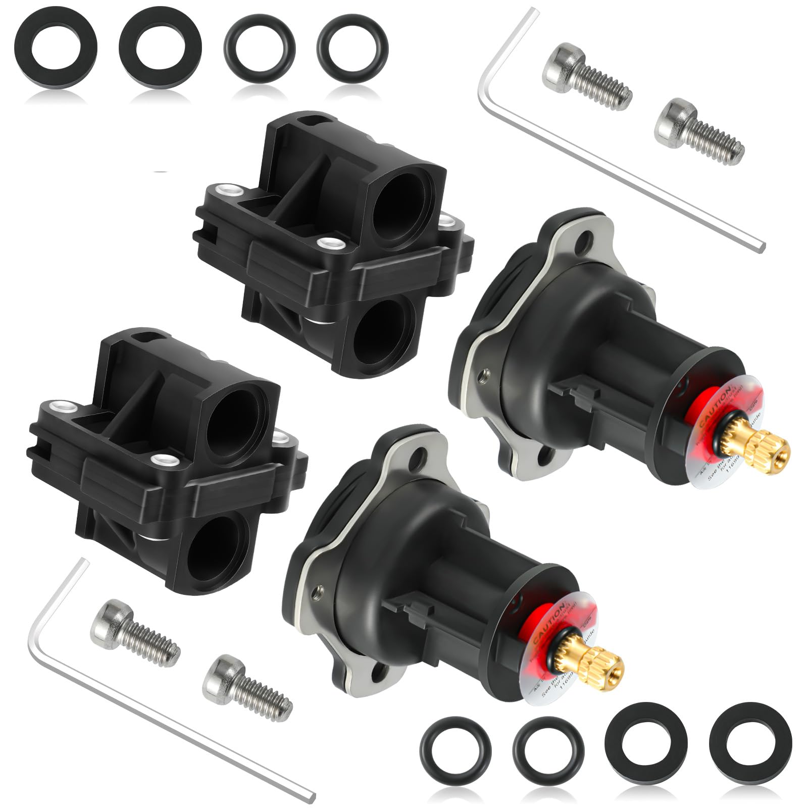 Photo 1 of 2 Pack-GP76851 Mixer Cap and Pressure Balancing Unit Kit, Compatible With Kohler GP876851, Shower Valve Cartridge Repair Part, for Rite Temp and 1/2" Shower Valve, Comprises GP500520 and GP77759 Part