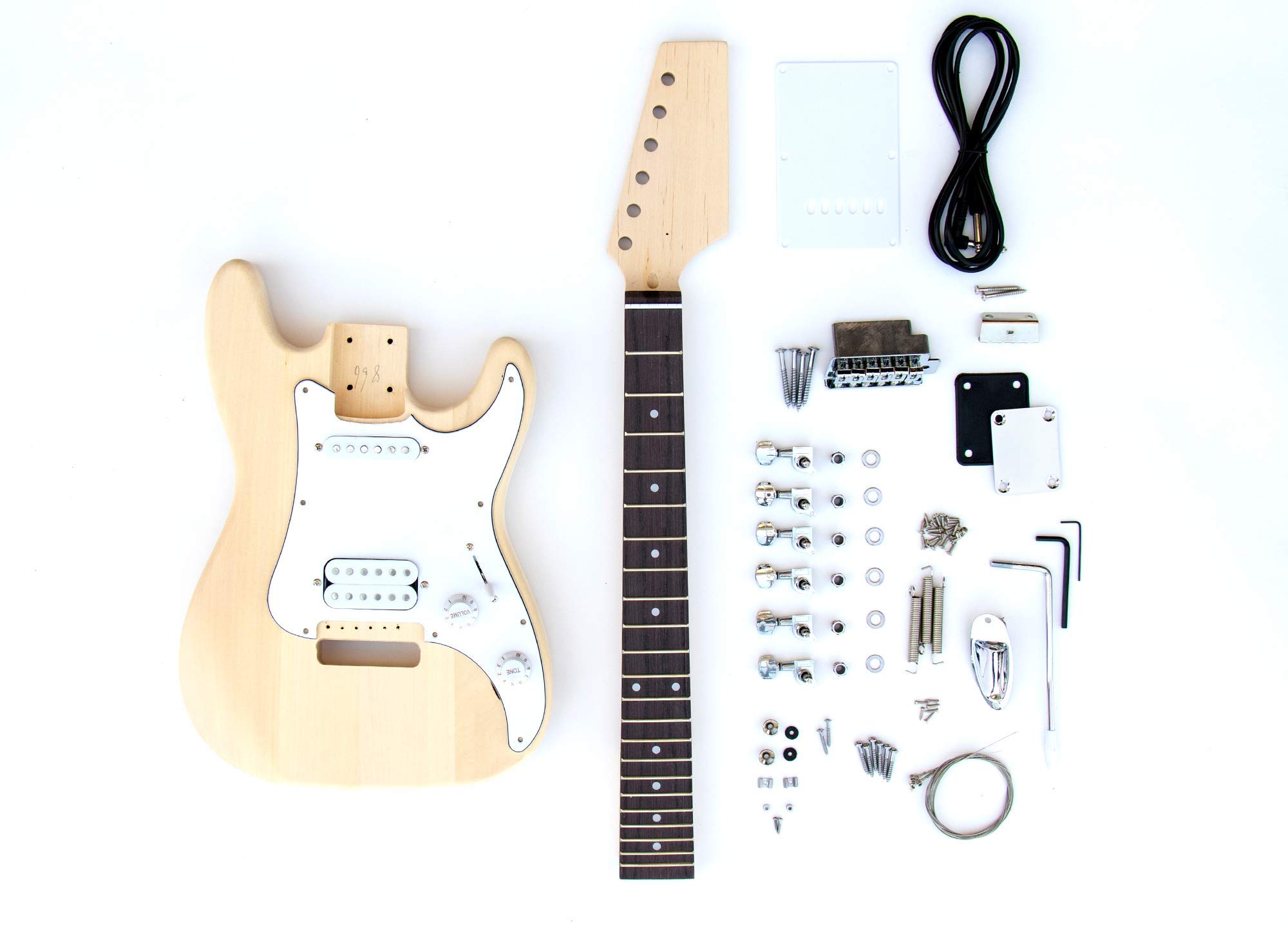 Buy DIY Electric Guitar Kit Mini ST Style Build Your Own Guitar