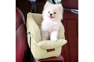Dog Car Seat Centre Console Dog Booster Dogs Car Seat Small Dog Cat Booster Seat for Dogs Cats Pets Up to 13lbs