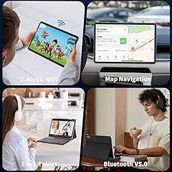 Suicoey 2025 Tablet, 10 inch Android 15 Tablet with