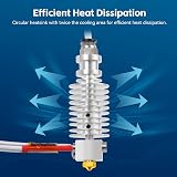 UniTak3D I3 Mega Hotend 12V 40W Metal V5 J-Head for Anycubic I3 Mega S X view 5