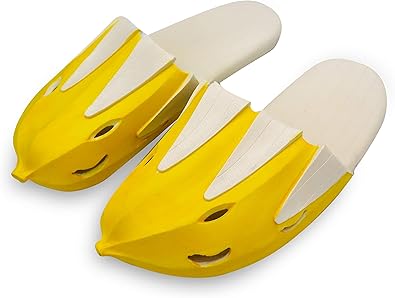 Amazon Com Coddies Banana Slippers Unisex Sandals Flip Flops Slides Pool Beach Shower Shoes For Men Sandals