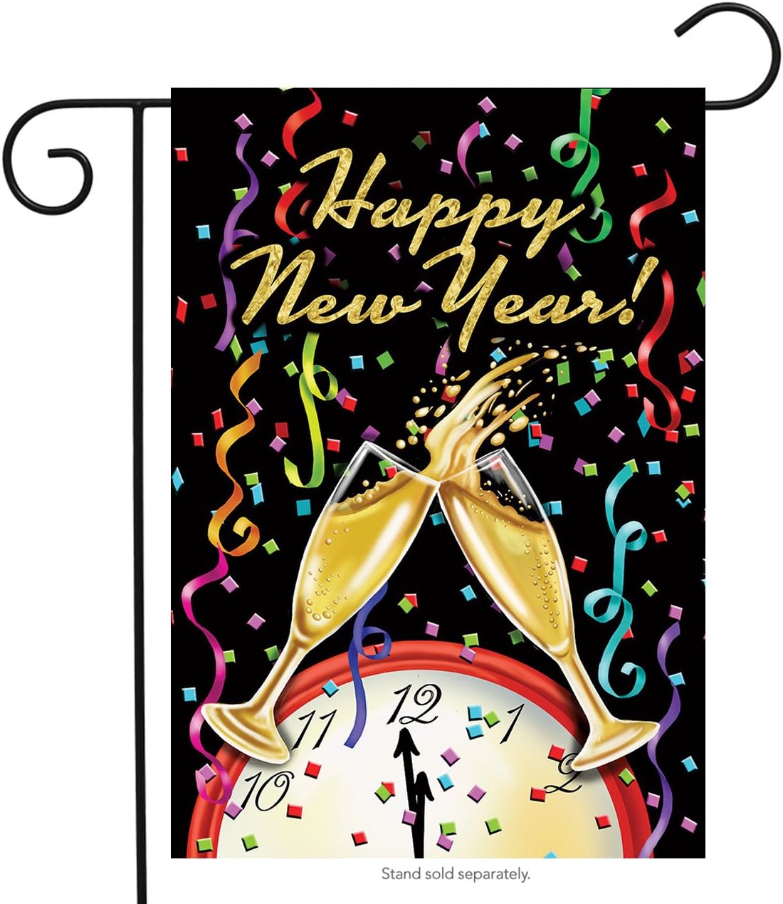 Best Toland New Years Garden Flag