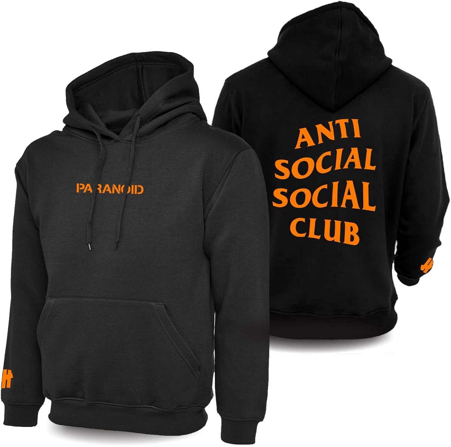 paranoid assc hoodie