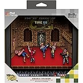 Pixel Frames - Double Dragon 9"x9" Shadow Box Art (Big) (PF-ARC-100),Multi Color