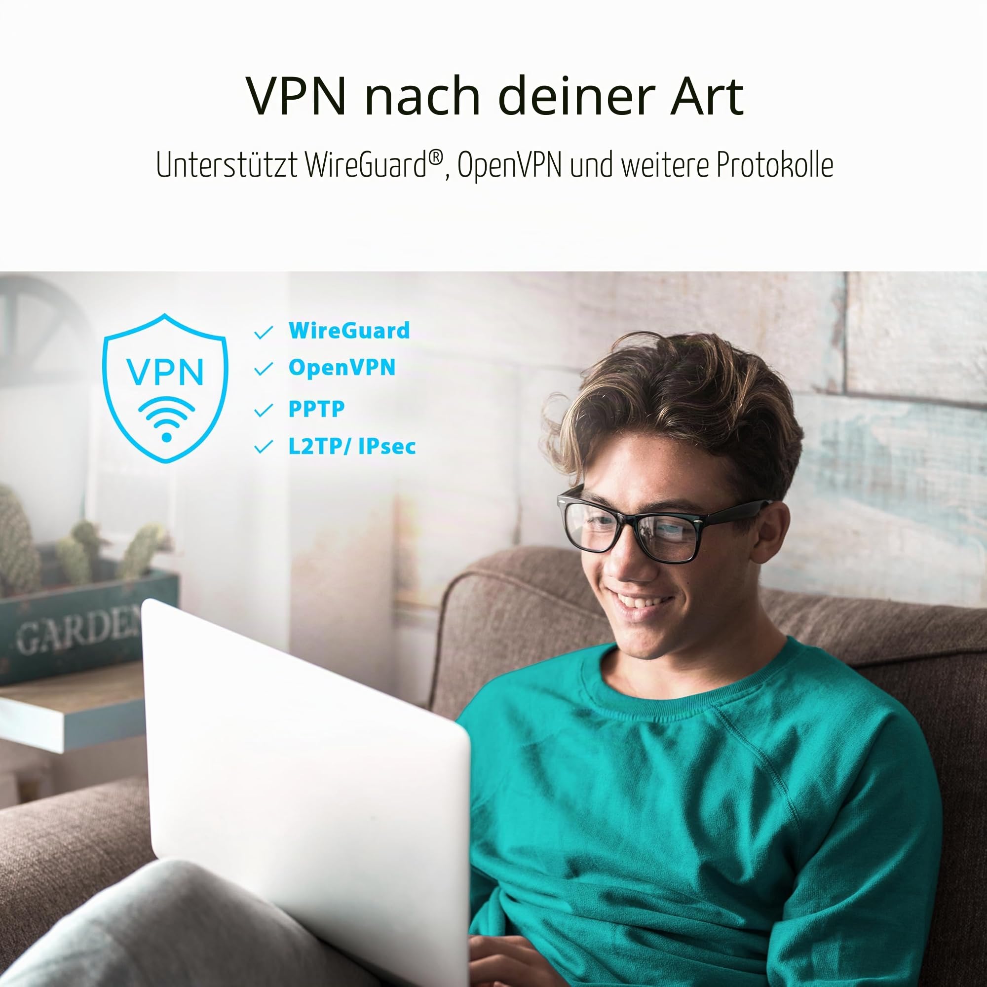 ASUS RT-AX52 AX1800 AiMesh kombinierbarer Router 5