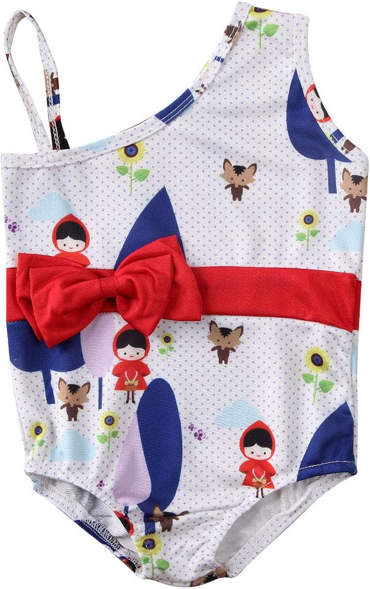 Maillot De Bain Une Epaule Bebe Fille Bebe Fille Une Piece Maillot De Bain Enfant Fille Maillot De Bain Bowknot Bebe Vetements Kalchem Com Pl