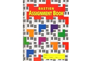KP50 - Bastien Assignment Book - A Personal Music Study Planner