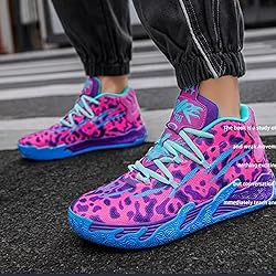 Wqsugnt Mens Multicolor High Top Basketball Shoes