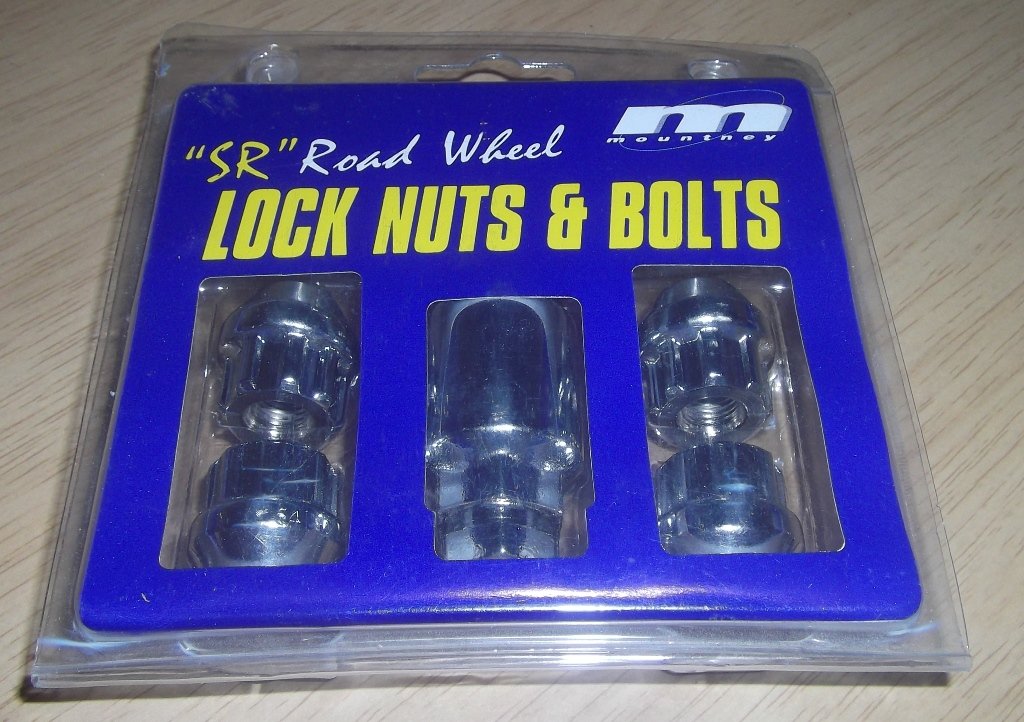 Mountney M5N Locking Wheel Nuts, Set of 4