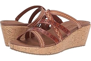 Skechers womens Beverlee - Tiger PosseWedge Sandal