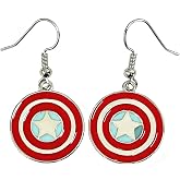 Metal Superhero Earrings Gifts for woman