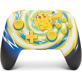 PowerA Enhanced Wireless Controller for Nintendo Switch/Switch 2 / Switch Lite/OLED Model - Pok&eacute;mon: Pikachu Vortex - Gamepad, game controller, Officially Licensed