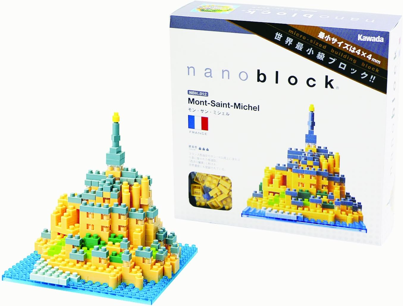 Amazon ナノブロック モン サン ミシェル ブロック おもちゃ