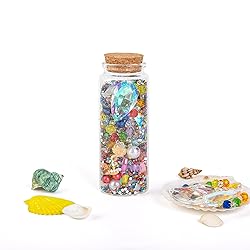 3PC100ML Empty Glass Jars with Cork Stoppers for