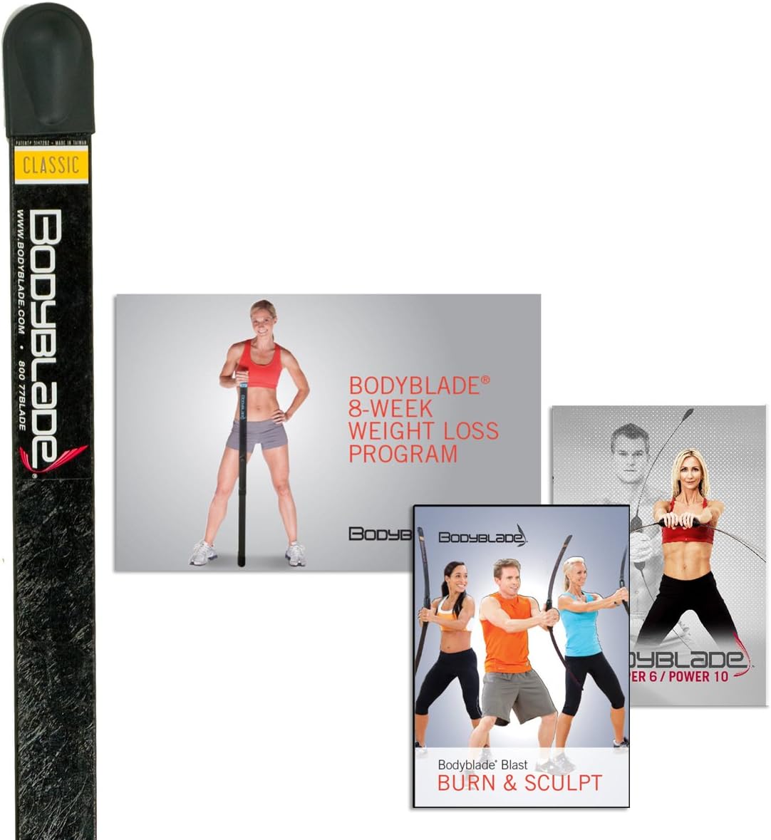 Bodyblade Total Results Fitness Program w/DVD, Chart & Guide