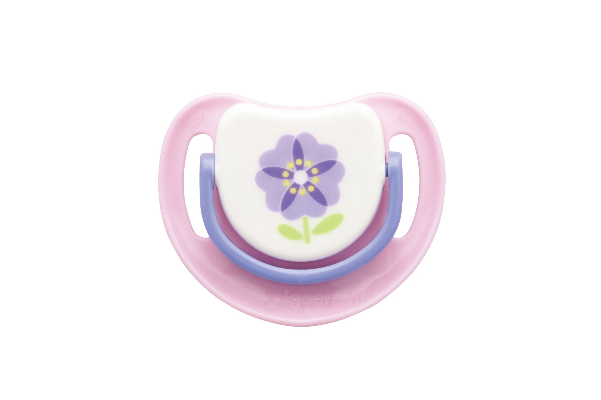 Pigeon Silicone Pacifier Step Purple Flower Desertcart Seychelles
