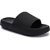 Joomra Pillow Slippers for Women and Men Non Slip Quick Drying Shower Slides Bathroom Sandals | Ultra Cushion | Thick Sole