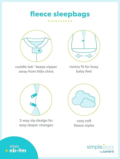 carter's simple joys sleep sack