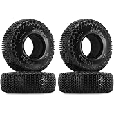 INJORA 1.3" S5 XHX Pin Tires 72 * 24mm for 1/18 1/24 RC Crawler, T1321