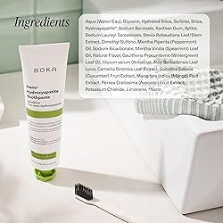 Boka Fluoride Free Toothpaste, Nano Hydroxyapatite