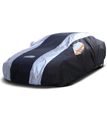 Heavy Duty Outdoor Car Cover Custom Fit For Ford Mustang, All Weather Waterproof