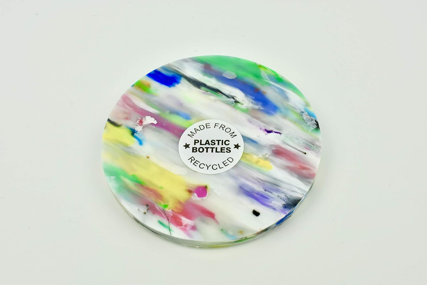 Recycled Plastic Bottle Coasters Individual Eco Friendly Gifts