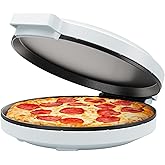 Chefman Everything Maker &amp; Pizza Oven &ndash; 1440W Countertop Electric Pizza Maker with 12&rdquo; Nonstick Cooking Plates, Plus Makes Quesadillas, Omelettes and More, with Indicator Lights and Vertical Storage