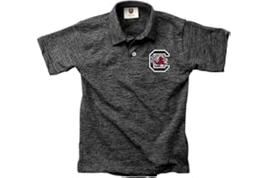 Wes and Willy Youth Boys/Girls College Sports Fan Short Sleeve Polo Cloudy Yarn