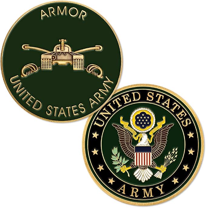 U.S. Army Veteran 3rd Armored Division Challenge Coin