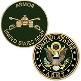 U.S. Army Armor Challenge Coin