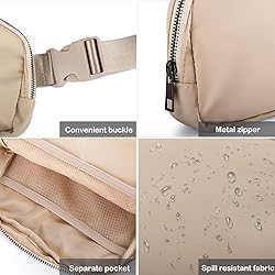 Fanny Pack, Belt Bag for Women and Men, Adjustable