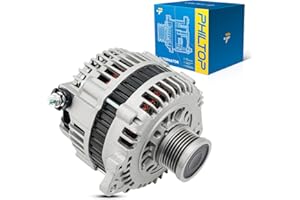 PHILTOP Alternator Compatible with Nissan Rogue 2008-2012 High Amp Alternators Replace 11163N 12V 110Amp CW SC6 6-Groove Pulley