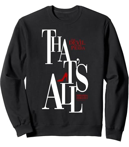 Amazon.com: The Devil Wears Prada 2 - That's All Sweatshirt