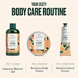 The Body Shop Satsuma Shower Gel 250ml Zesty Citrus Vegan Shower Foam view 6
