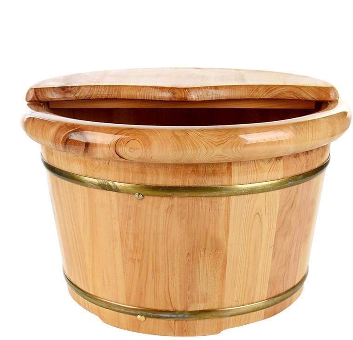 N/J Wooden foot bath barrel, foot bath, wooden foot bath, tub bucket