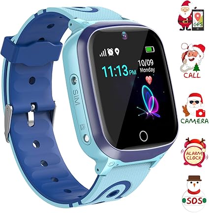 Relojes para Niños GPS - WiFi + GPS Tracker Smart Watch IP67 ...
