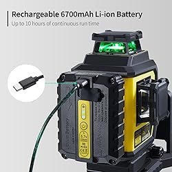 Firecore 4 x 360 Laser Level Self Leveling Pro, 16
