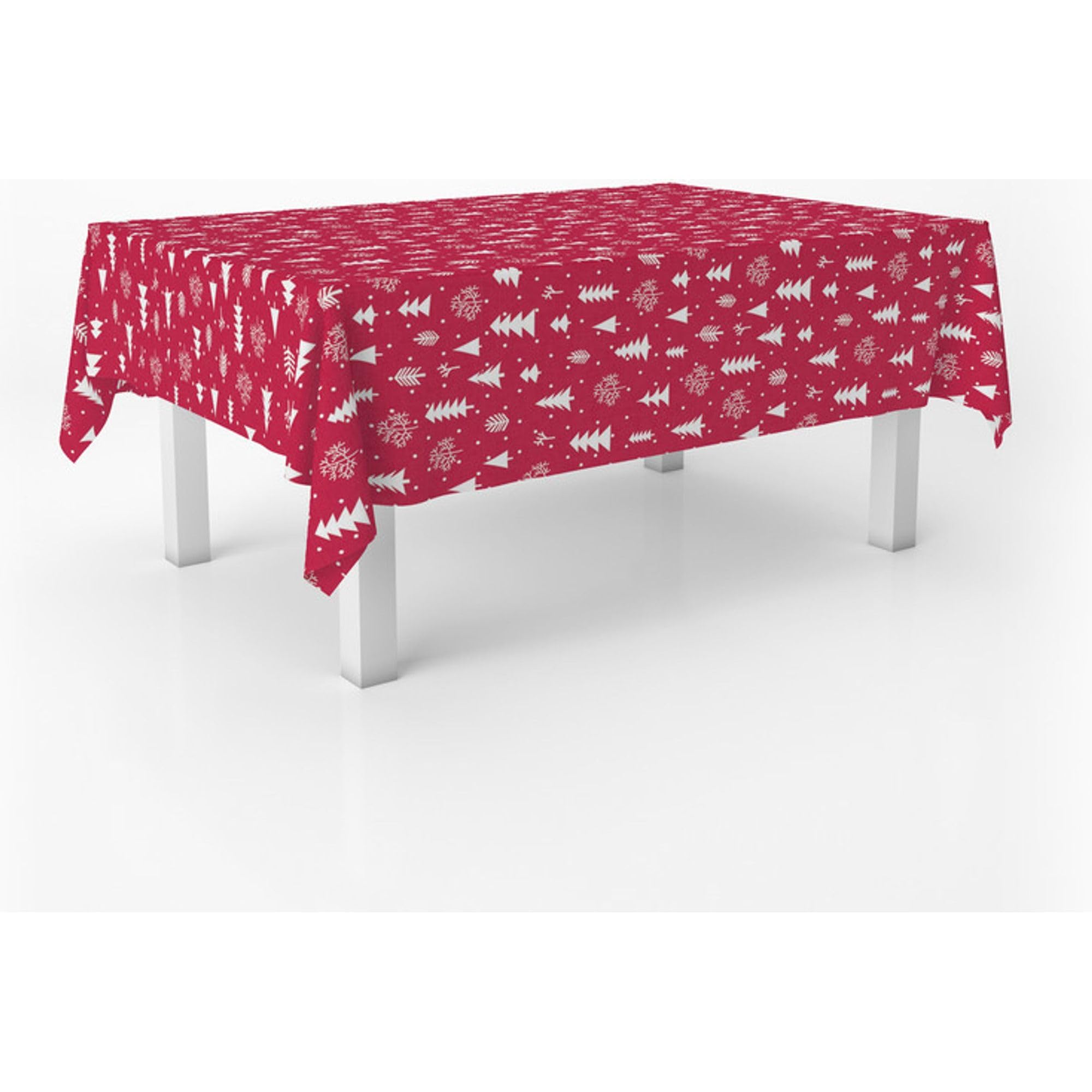 ECOMMERC3 Rectangular Oilcloth Tablecloth Size 200 x 140 cm Style, Durability and Easy Cleaning for Your Table – Stain-Resistant and Waterproof Oilcloth Tablecloth