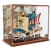 NAOCARD Acrylic Display Case Compatible with Lego The Going Merry Pirate Ship, Dust-Proof Protective Showcase Box for Lego 75639 (Only Case - Model Not Included)