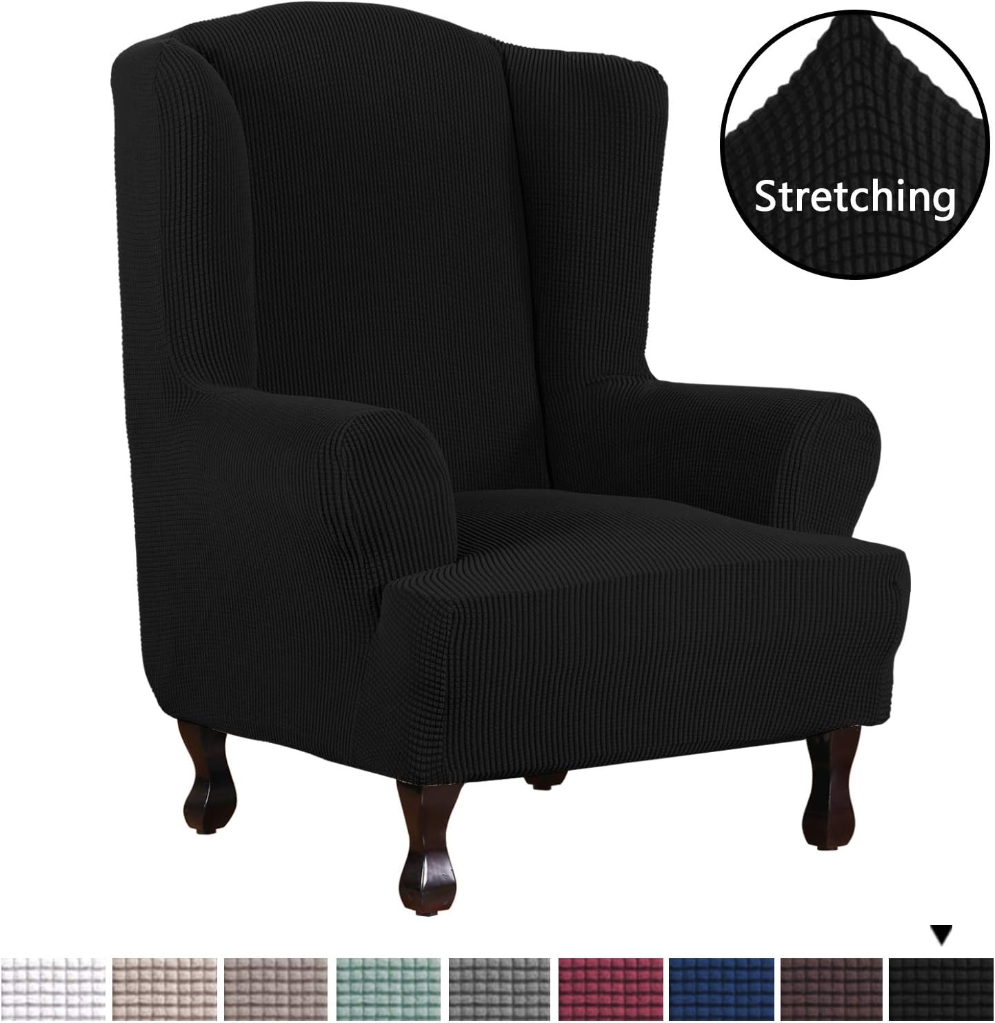 Best Wide Leather Office Chair Slip Cover With Arms